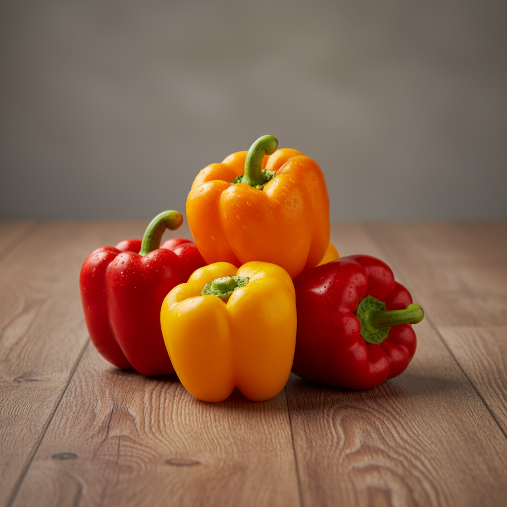 Mixed Bell Peppers 4 Pack