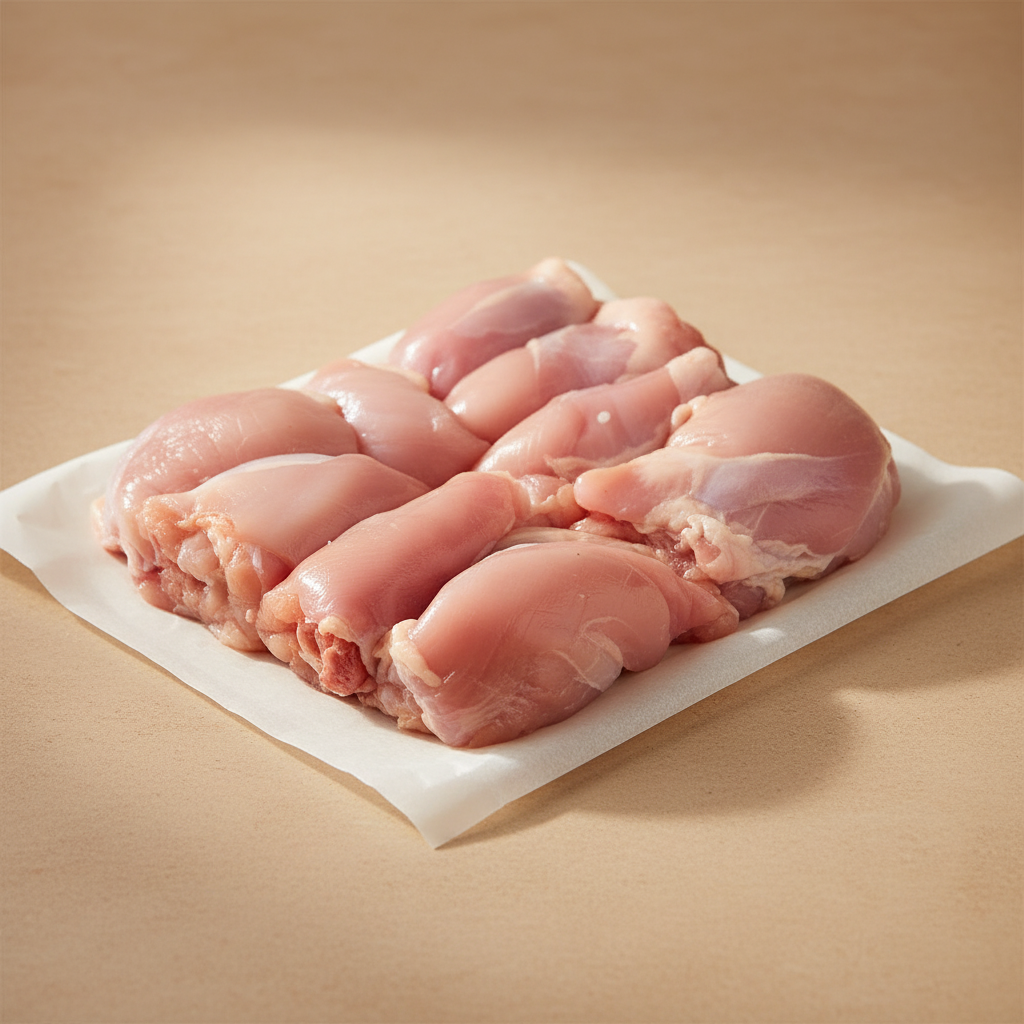 Fresh Chicken Skinless Thighs 1kg