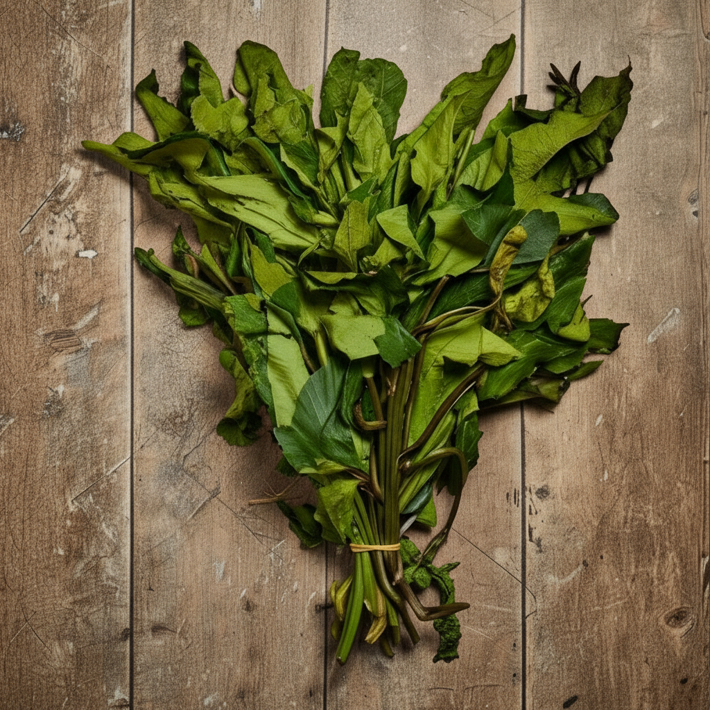 Fresh Ugu Leaf Bunch