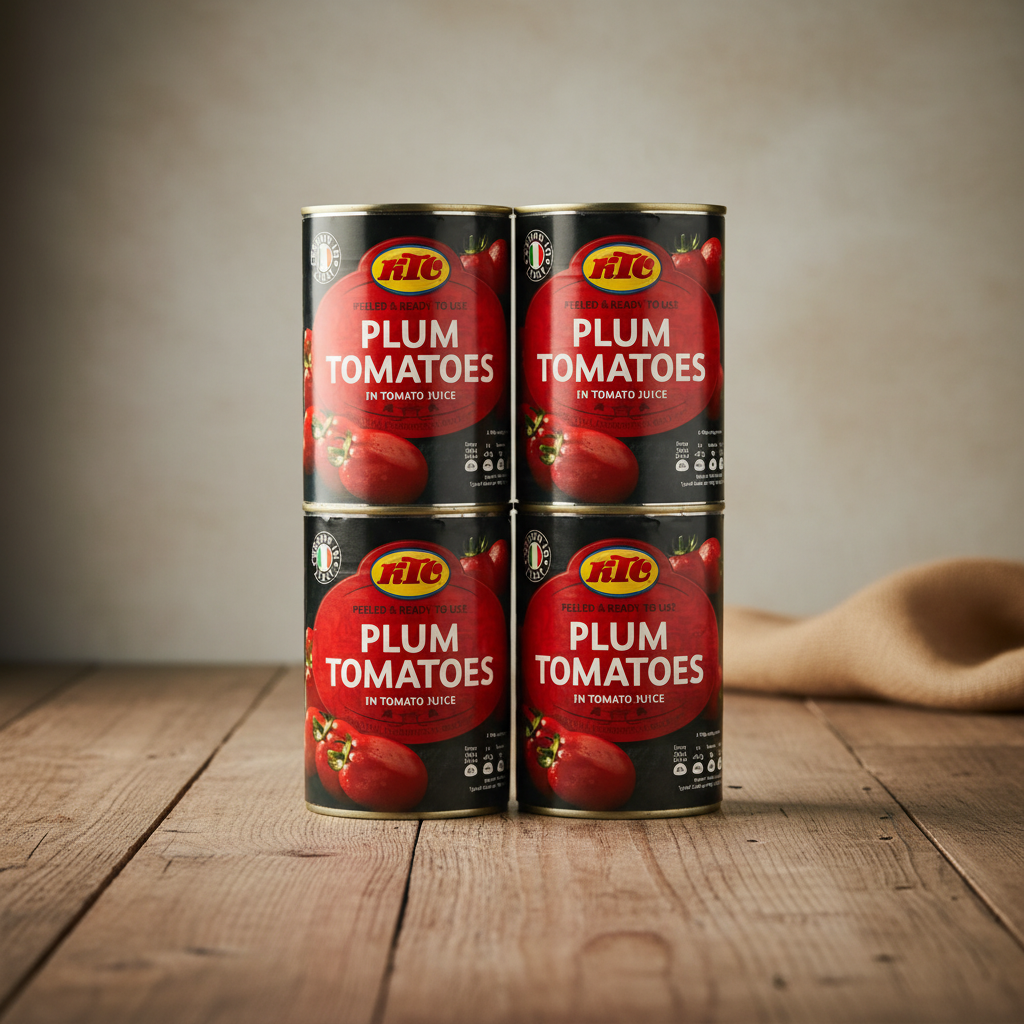KTC Plum Tomatoes 400g - 4 Pack