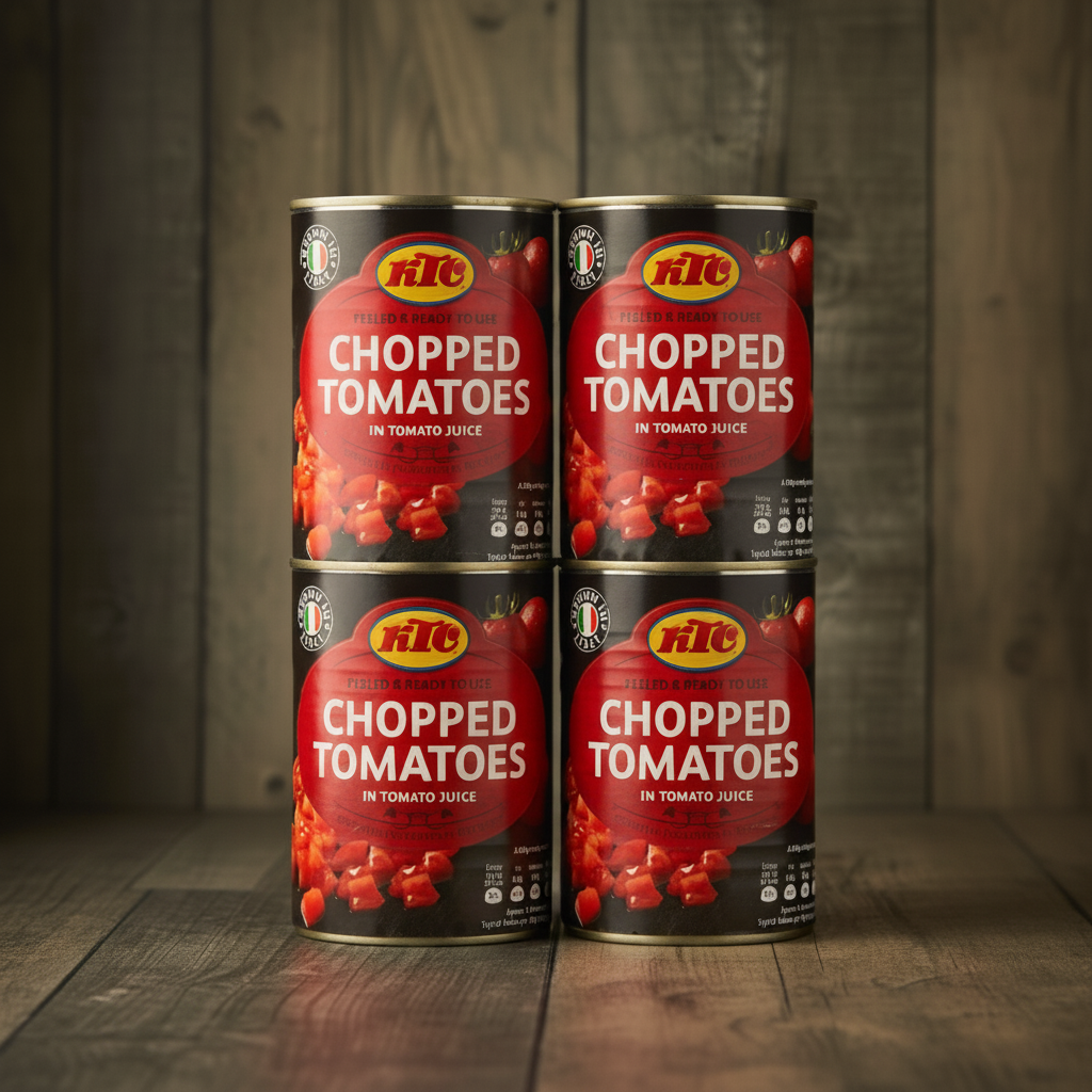 KTC Chopped Tomatoes 400g - 4 Pack