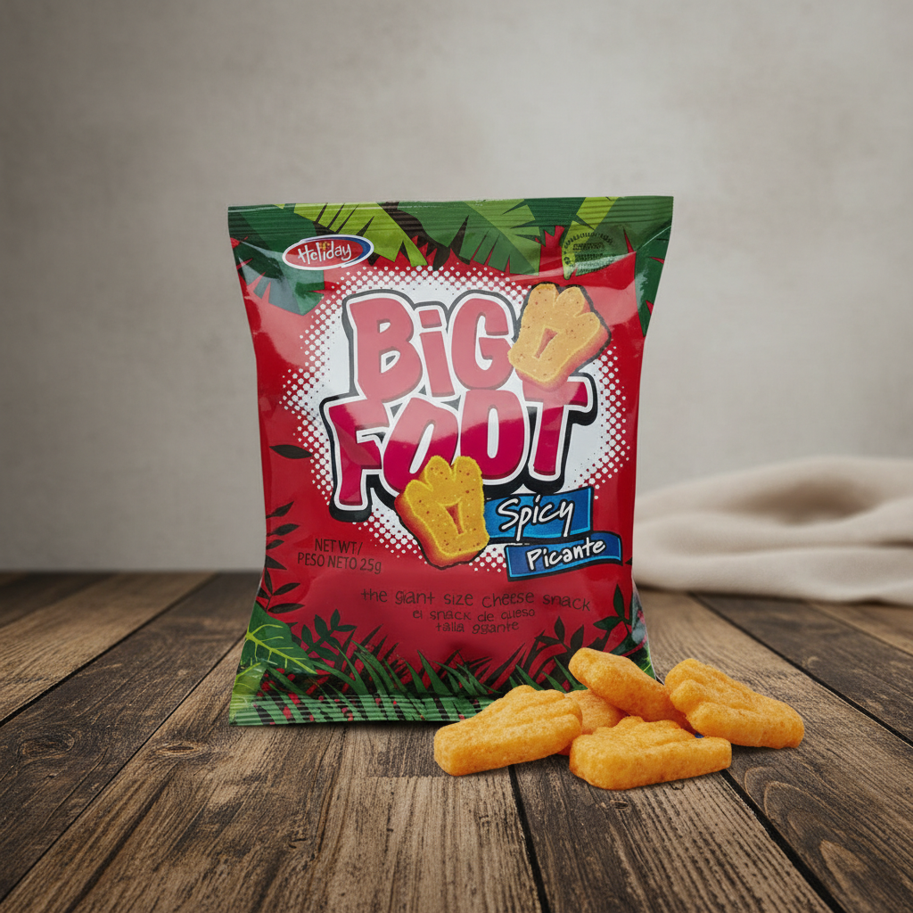 Big Foot Cheese Snack Spicy